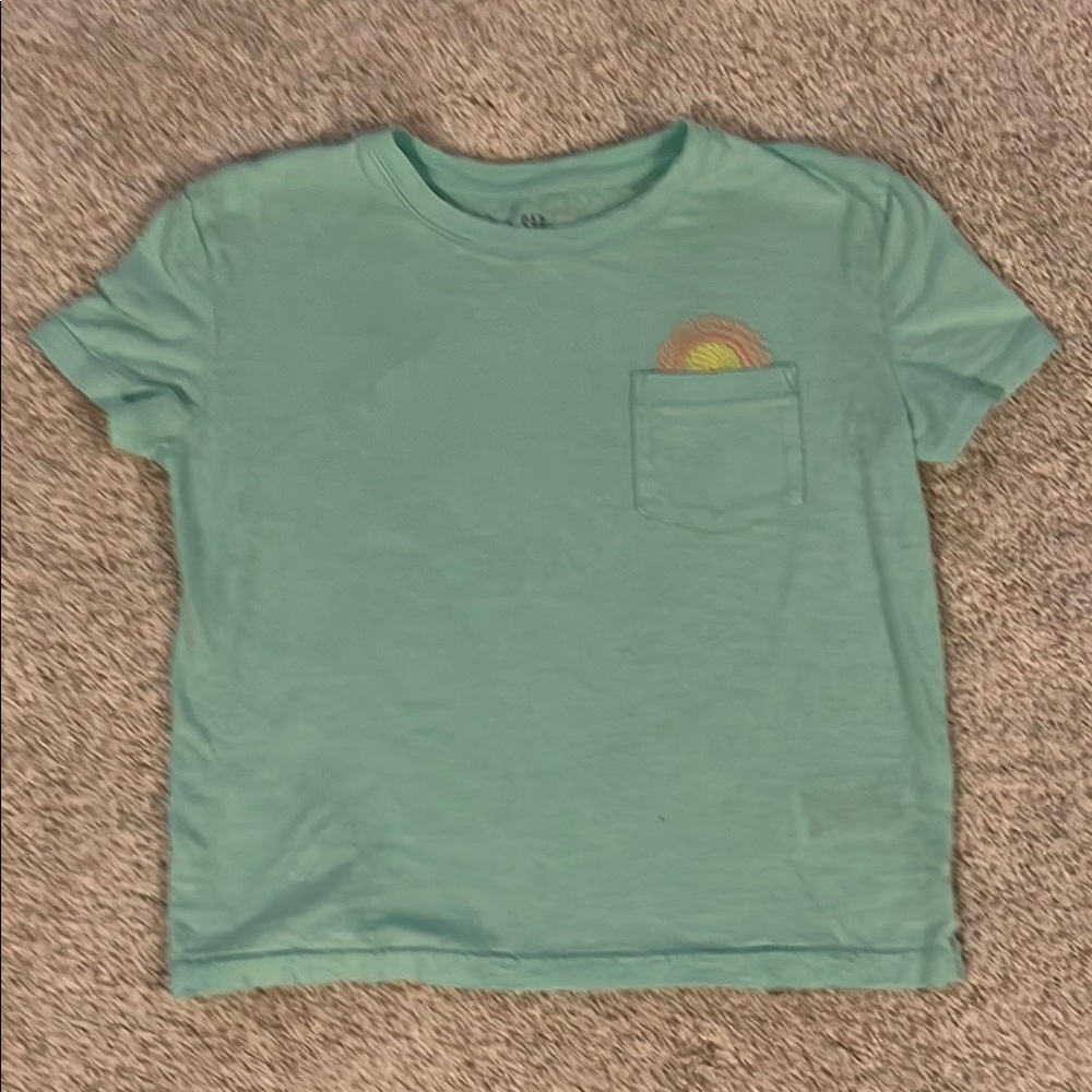 GAP Girls Green Short Sleeve Tee Shirt